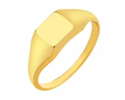 Złoty pierścionek - sygnet