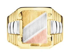 Złoty pierścionek - sygnet