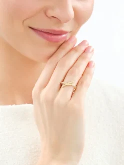 Złoty pierścionek - wąż