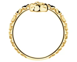 Złoty pierścionek - wąż