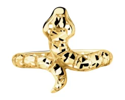 Złoty pierścionek - wąż