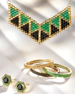 Złoty pierścionek z cyrkoniami - Eternity